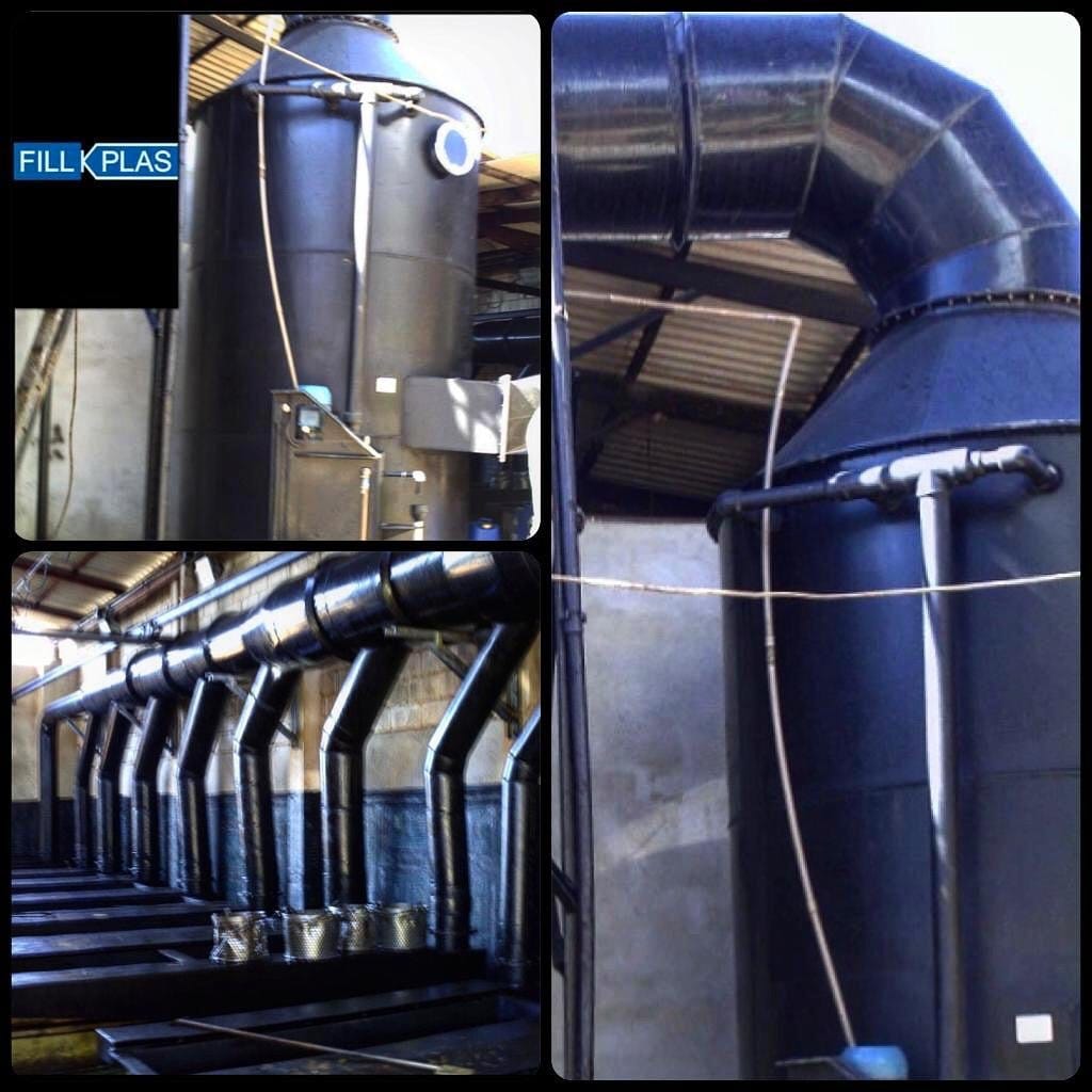 Sistemas de Exaustão com Lavador de Gases