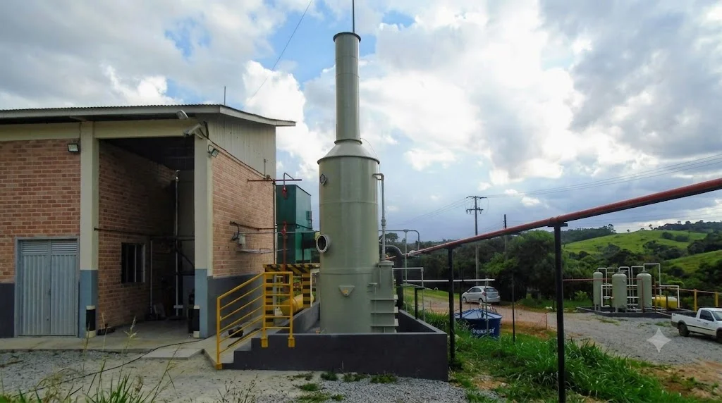 Lavador de Gás Cloro Industrial Proteção Total contra Emissões de Cl₂