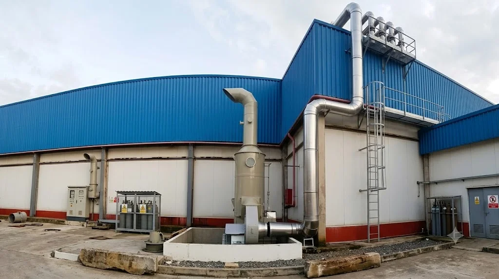 Lavadores de Gases para Indústria Química Do Ácido ao Alcalino, Uma Solução