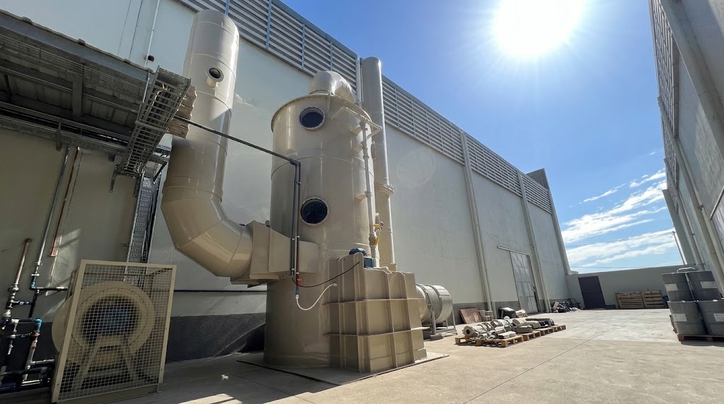 Lavador de Gases para Material Particulado Eficiência Acima de 98% de Remoção